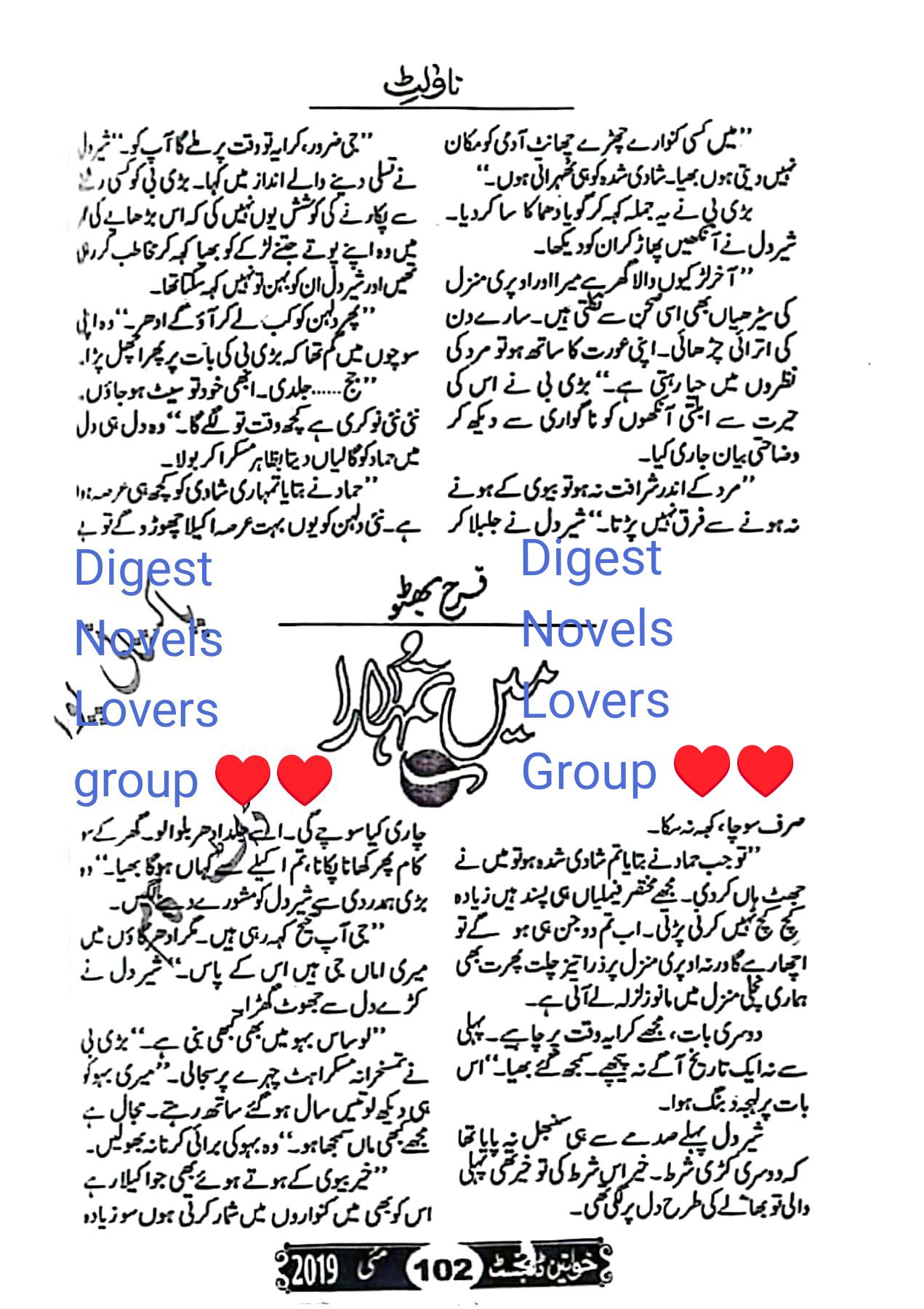 Mai tumhara by Farah Bhutto