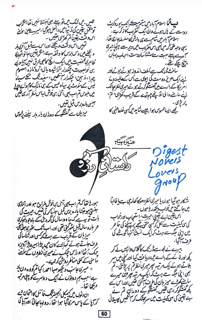 Dastan e aarzoo by Aneeza Syed