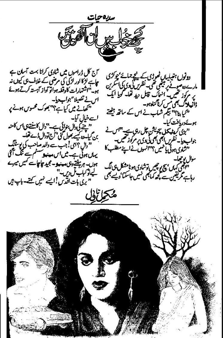 Kuch khuwab hain in aankhon mai by Sidra Hayat