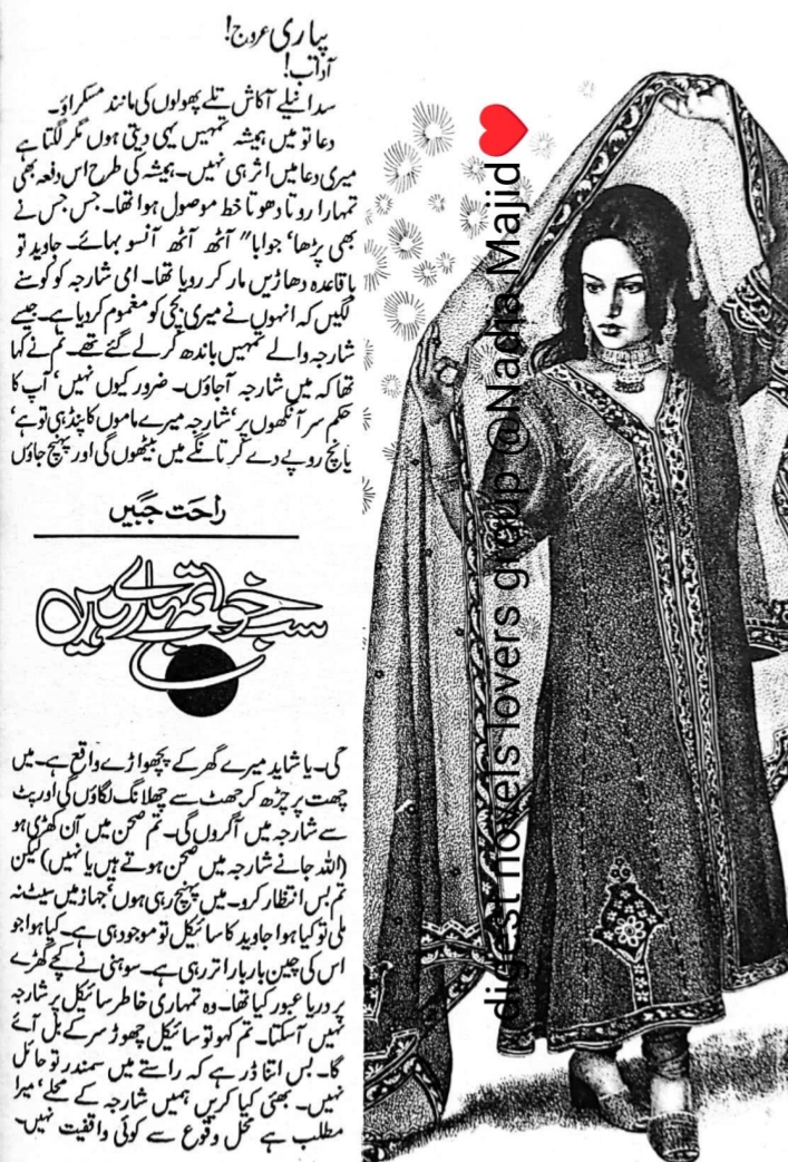 Sab khuwab tumharay hain by Rahat Jabeen