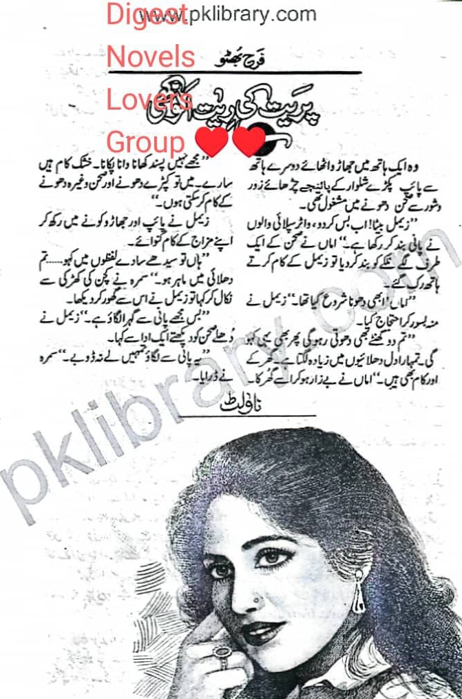 Pareet ki reet anokhi by Farah Bhutto