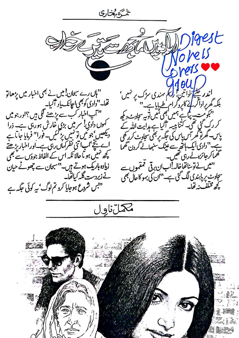 Aabad hain mujh se tere khuwab by Samra Bukhari