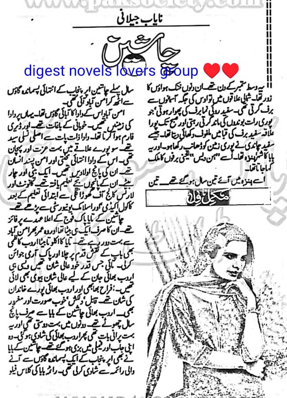 Chasheen by Nayab Jailani