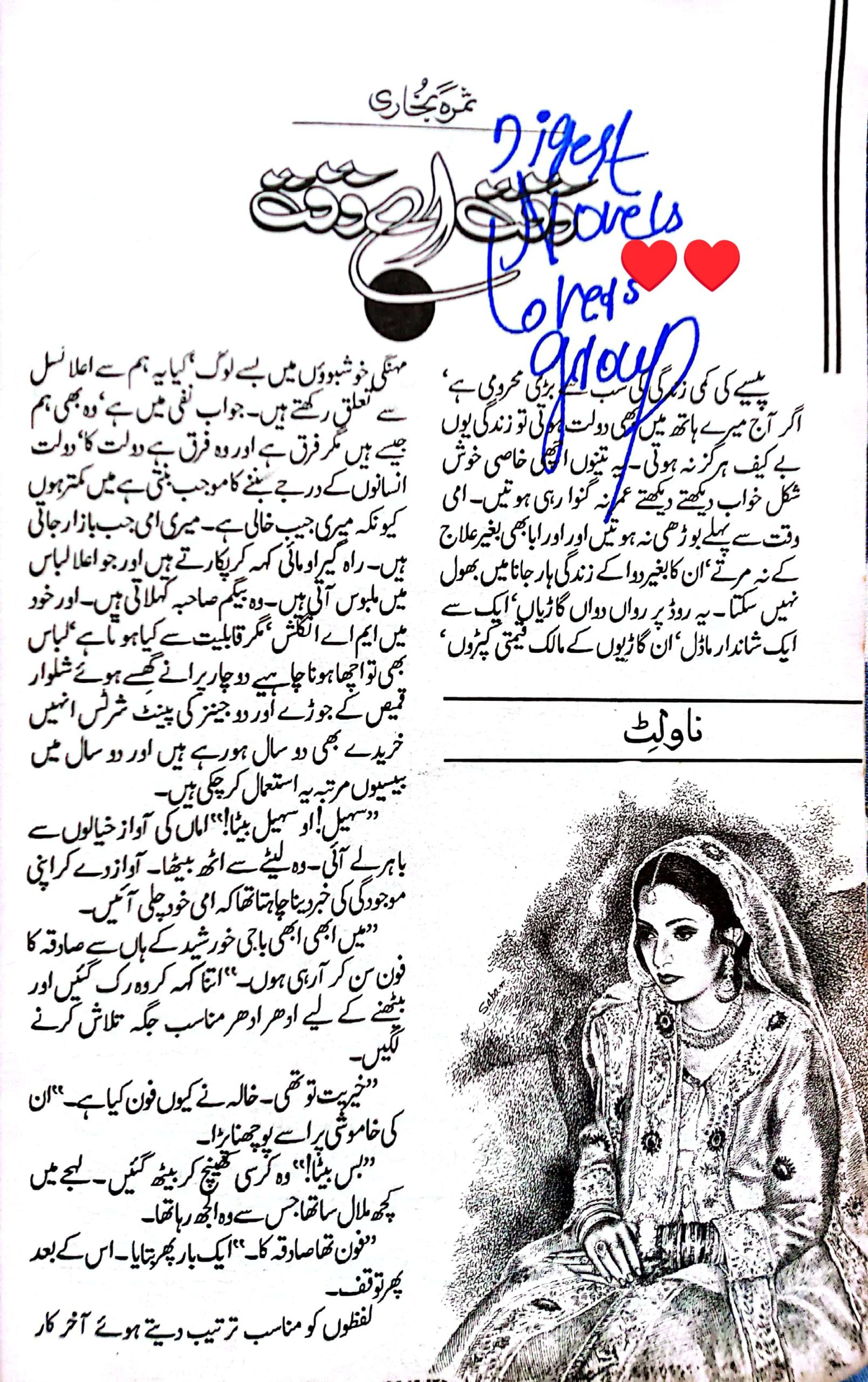 Waqat aey waqat by Samra Bukhari