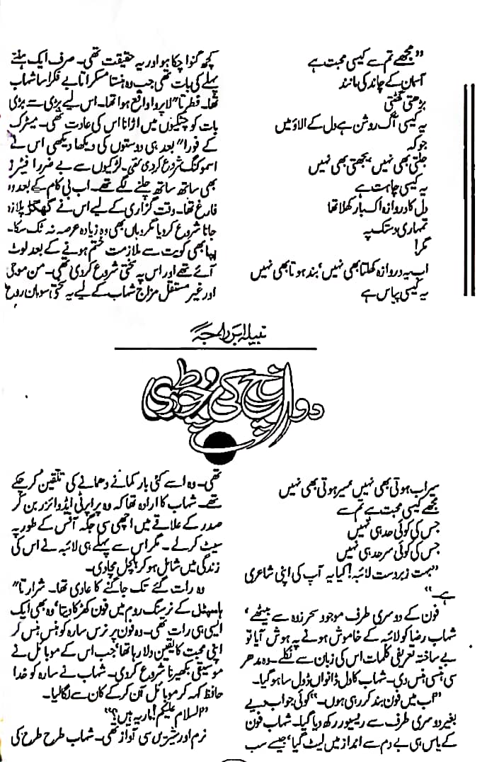 Do inch ki choori by Nabila Abar Raja