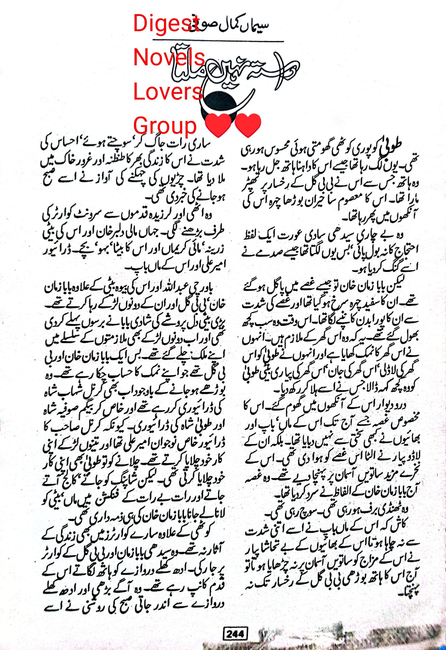 Rasta nahi milta by Seema Kamal Soofi