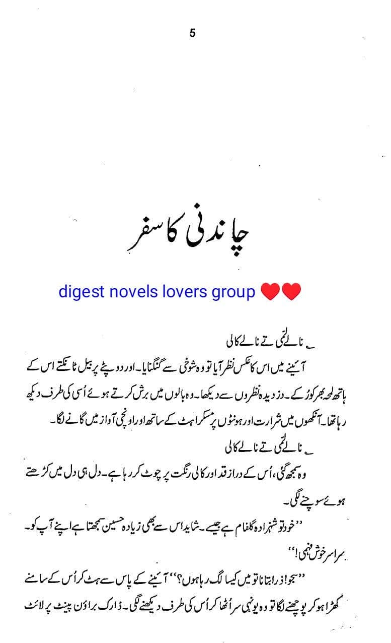 Chandni ka safar by Nighat Abdullah