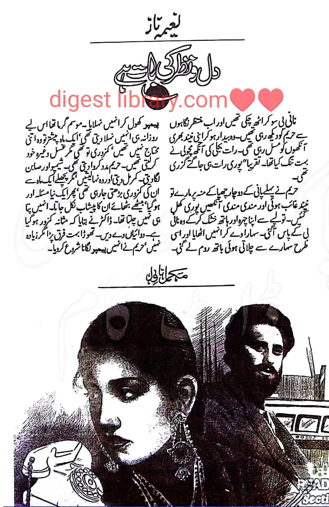 Dil o nazar ki bat hai by Naeema Naz