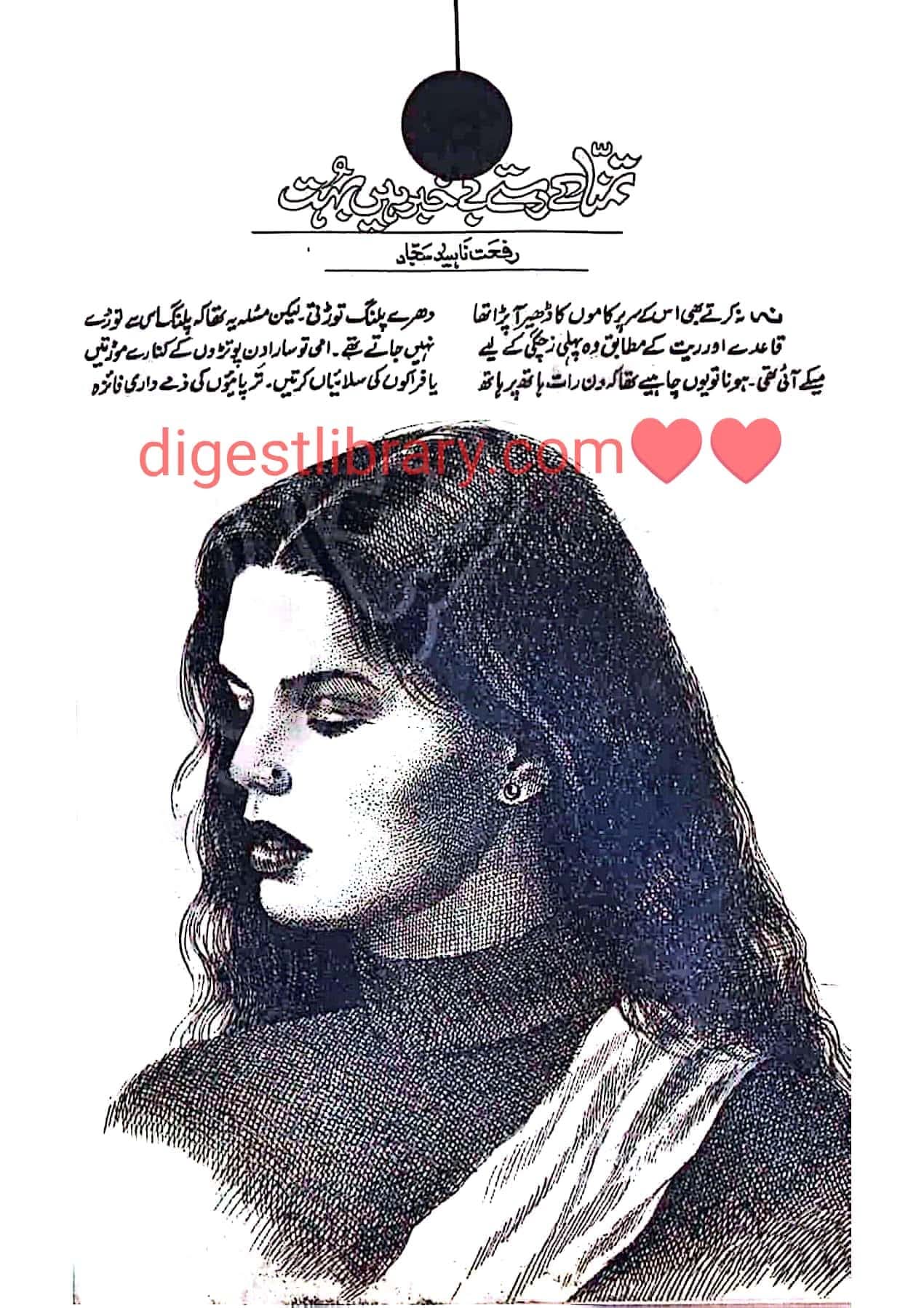 Tamanna ke rastay bekhabar hain bht by Riffat Naheed Sajjad