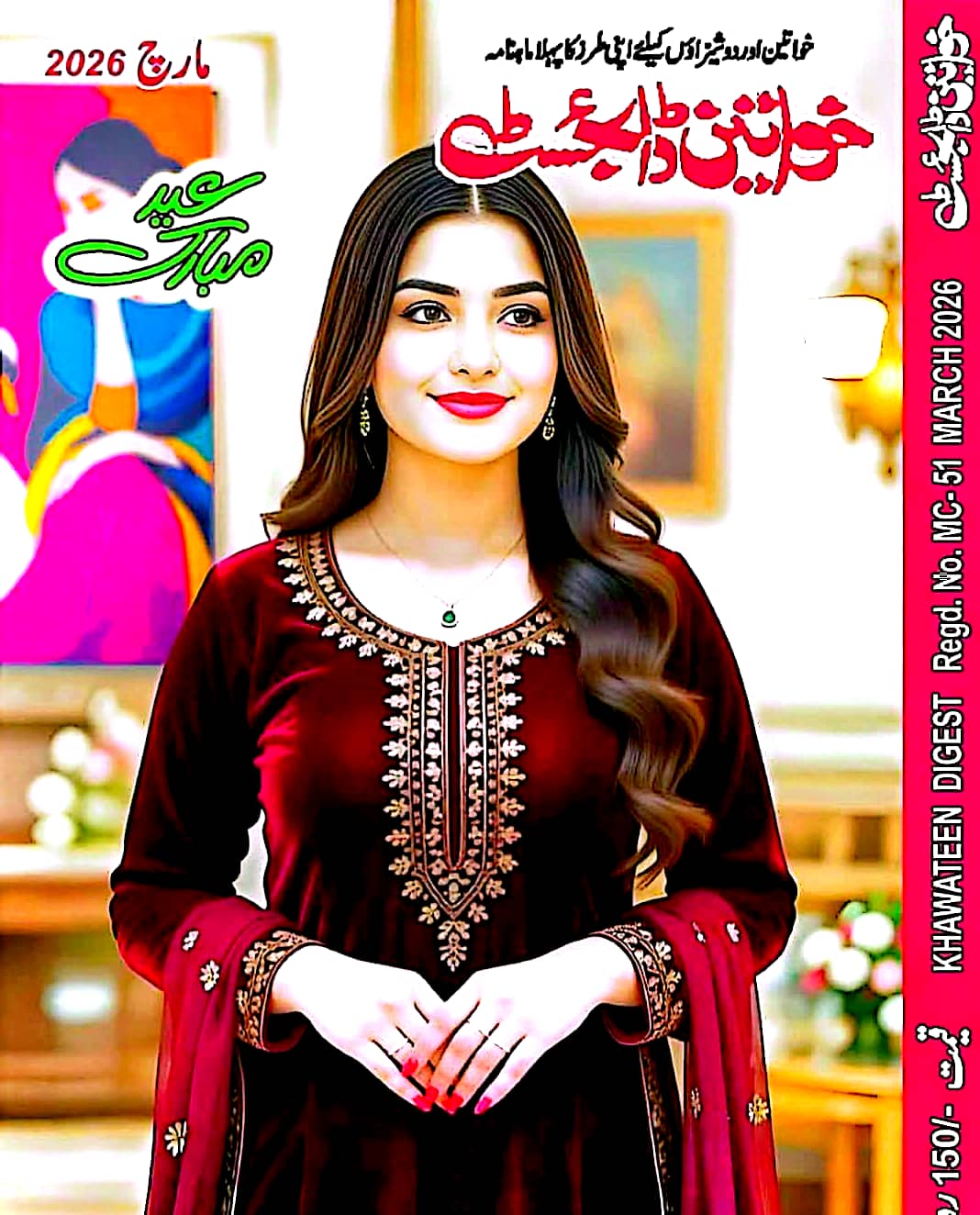 Khwateen digest March 2026 complete pdf