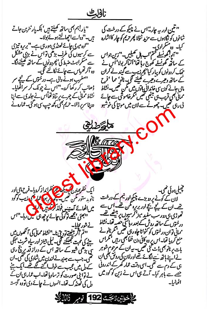 Adraak ka lamha by Maleeha Siddiqui