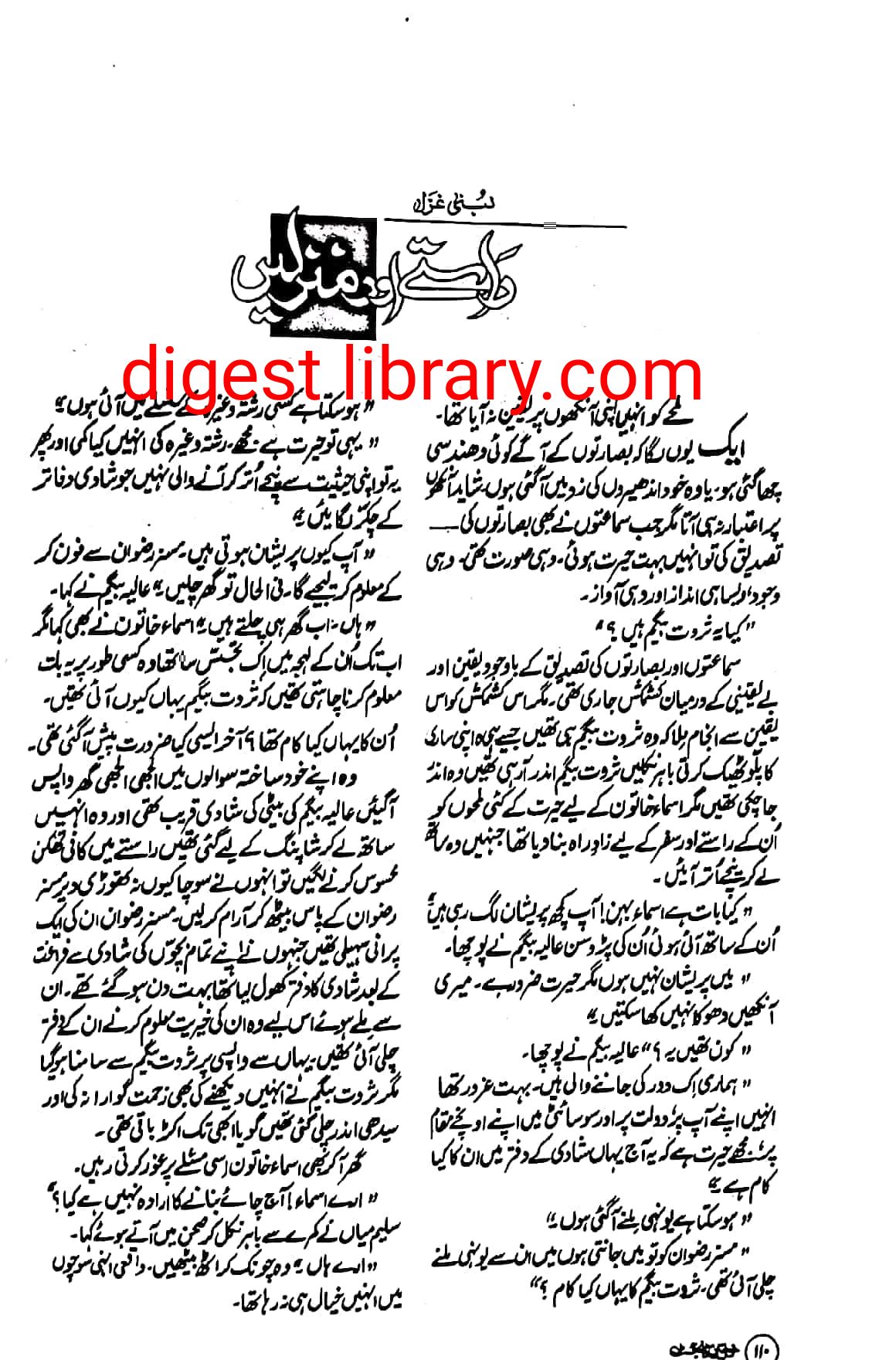 Raste aur Manzilen by Lubna Ghazal