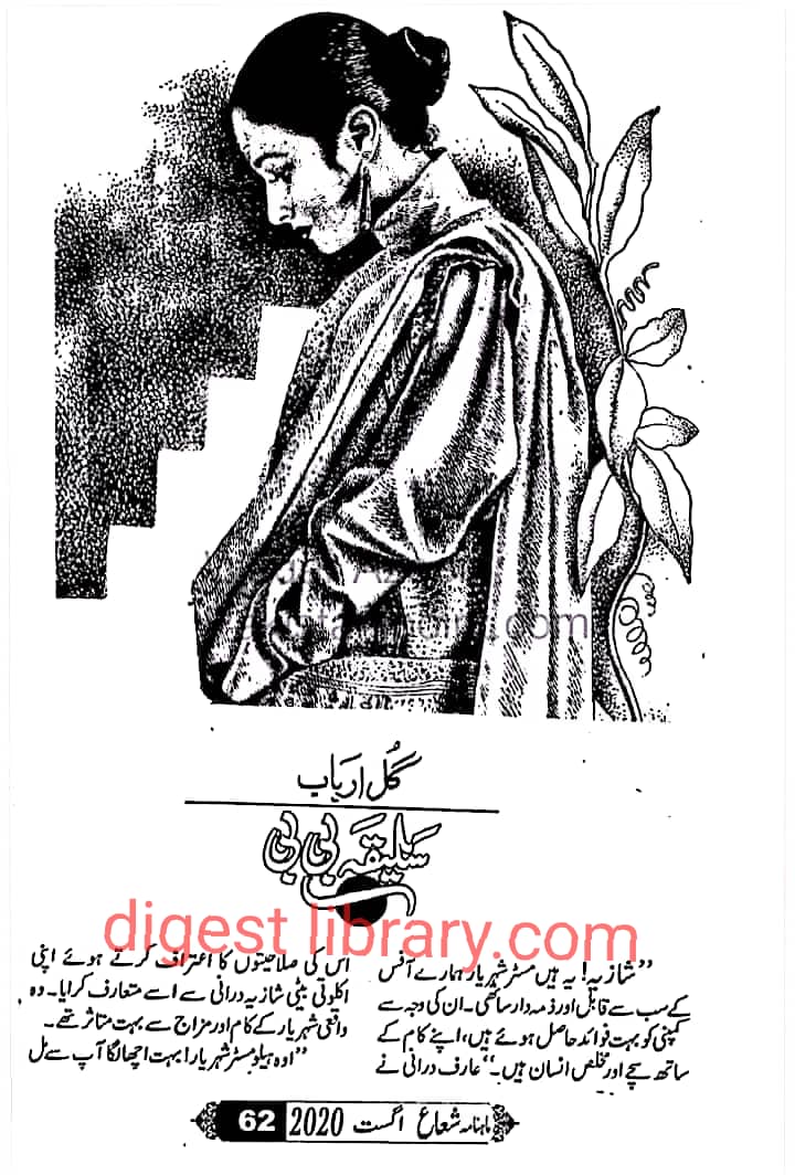 Saleeqa bibi by Gul Arbab