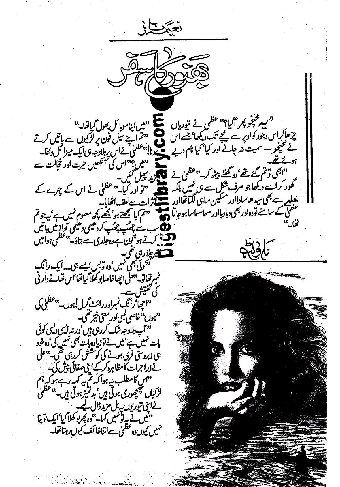 Bhanwar ka safar by Naeema Naz Sultan