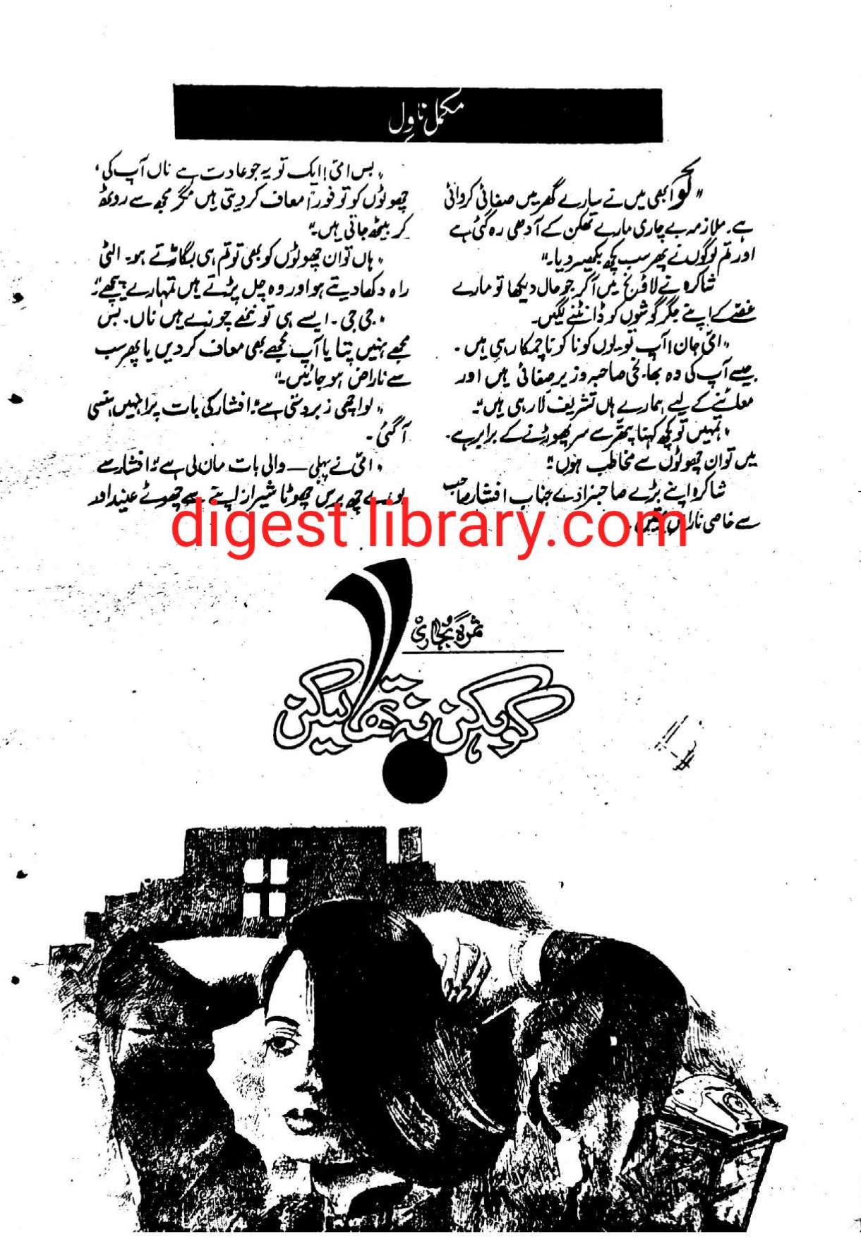 Kohkan na tha leyken by Samra Bukhari
