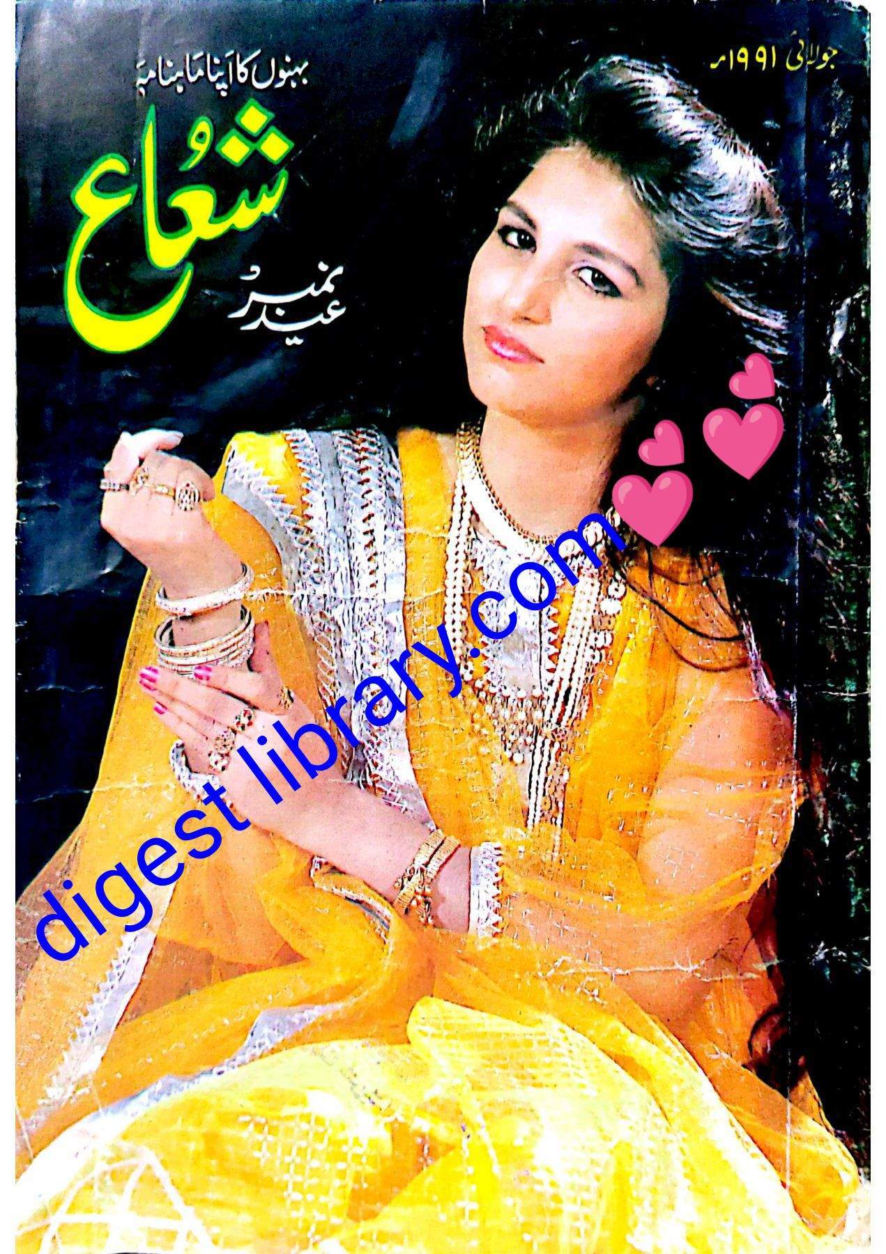 Shua digest July 1991 โ monthly digest issue cover
